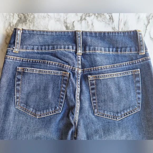 LONDONJEAN Dark Blue Stretch Bootcut Jeans - Picture 7 of 11